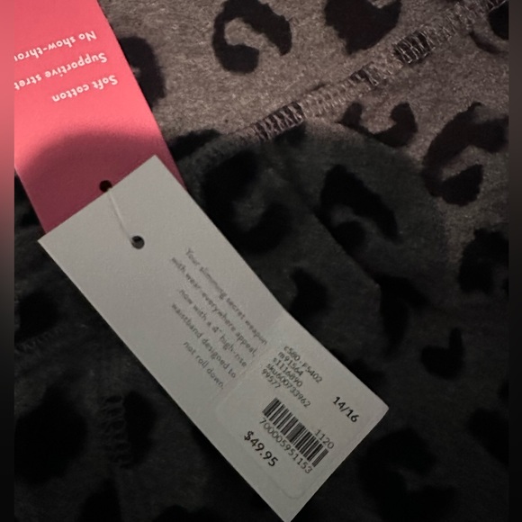 Livi Leopard Leggings 14/16 BNWT - Picture 3 of 5